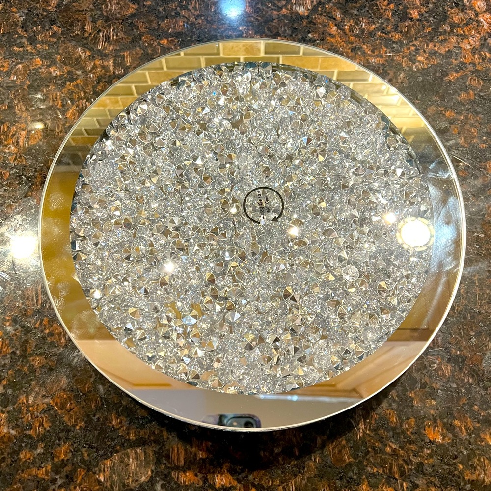 Mirror/Crystal Tray